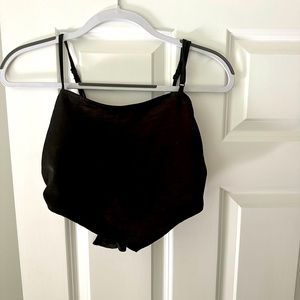 PacSun black bandanna top